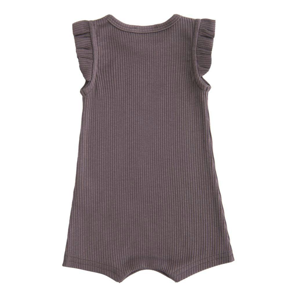 Purple Plum Ruffle Modal Shortie