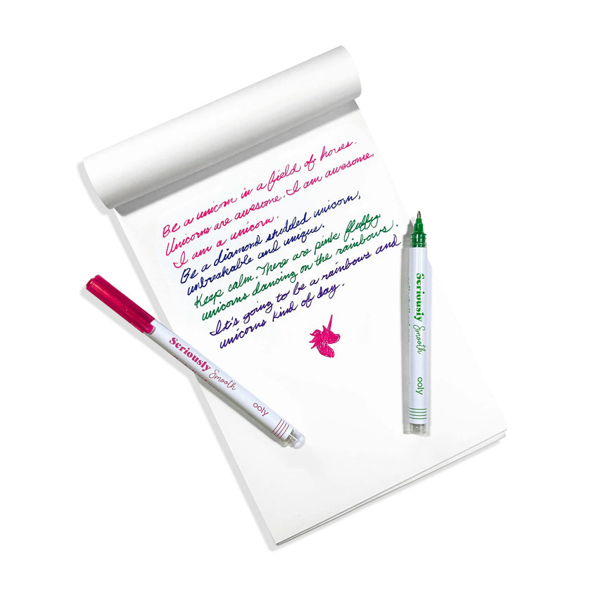 Seriously Smooth Rollerball Gel Pens - Set of 6