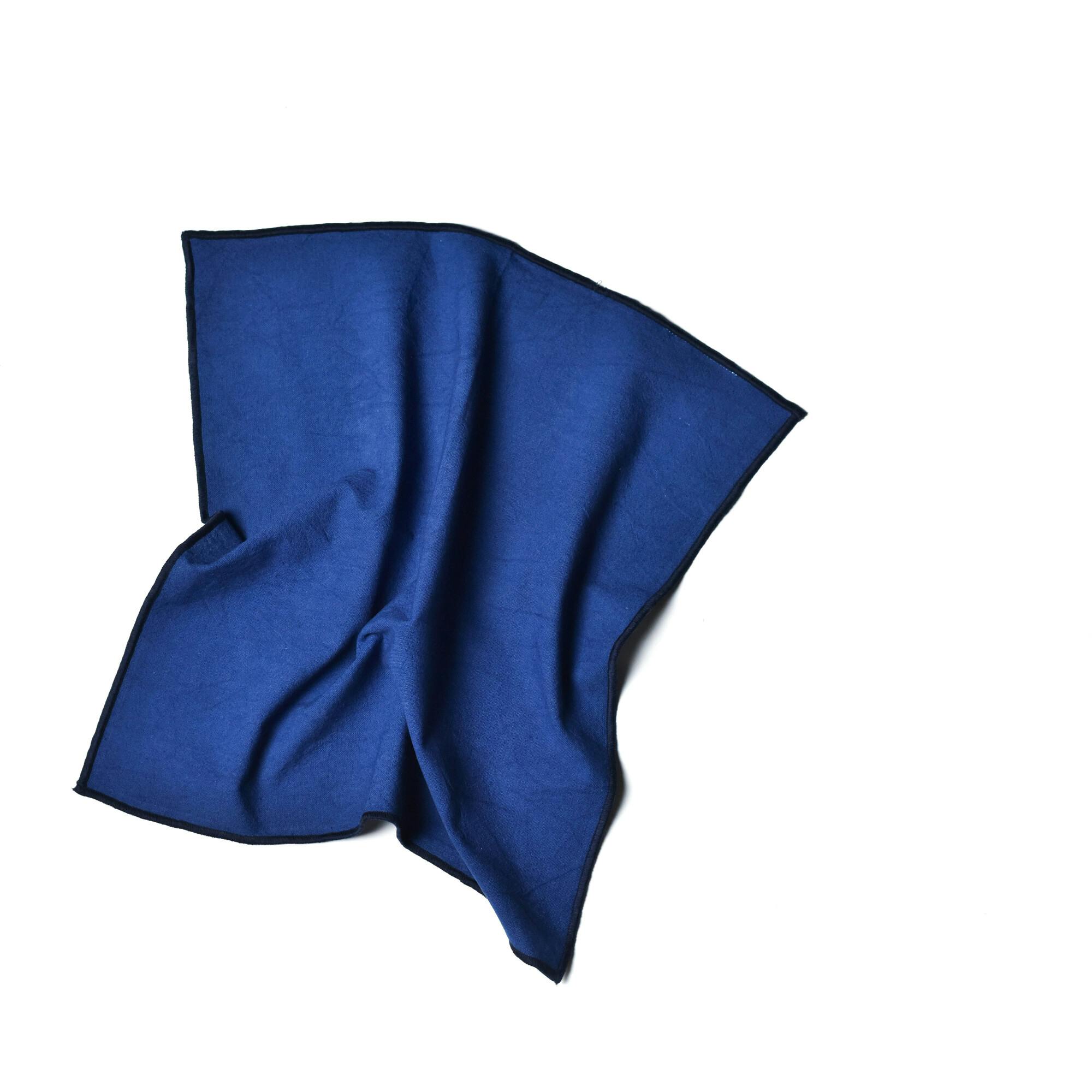 Color Block Navy Napkin