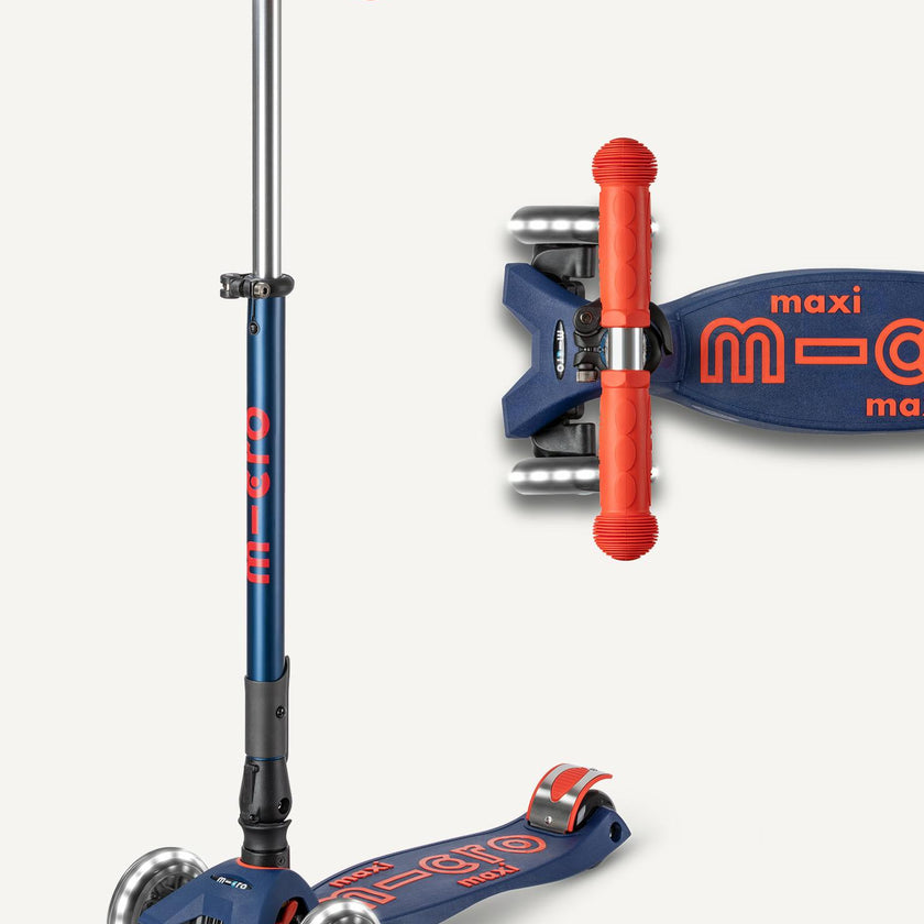 Micro Maxi Foldable LED Scooter