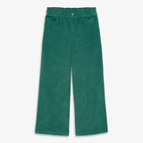 Kids stretch corduroy wide-leg pant