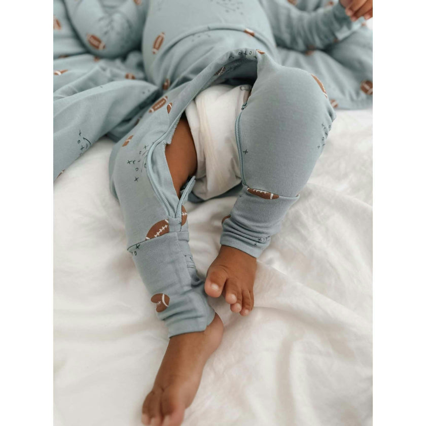 Ultra-Soft Convertible Pajama, Blue