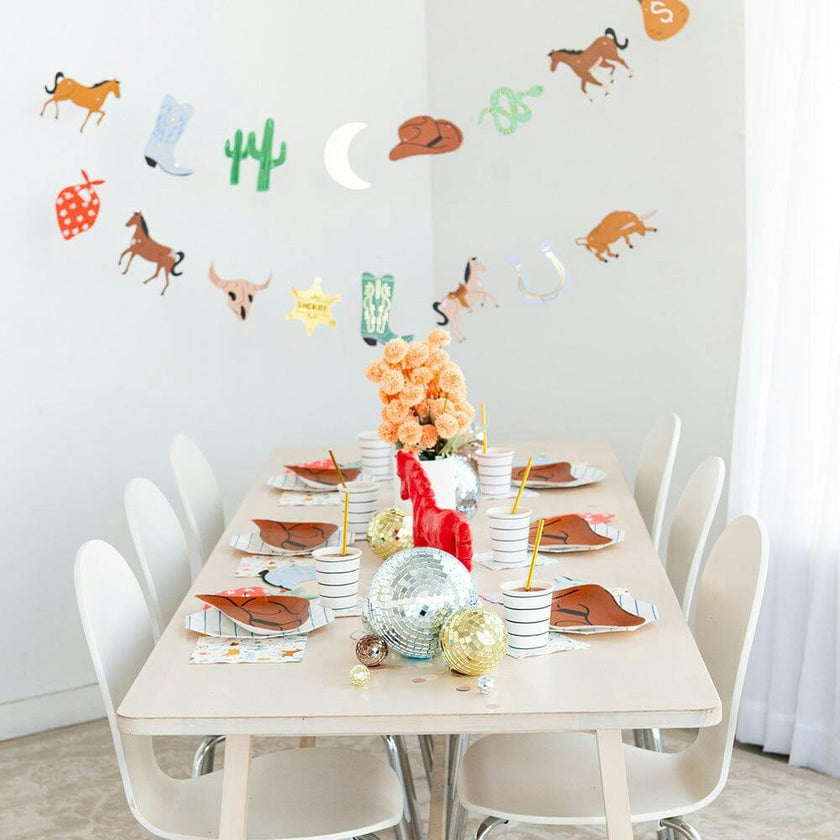 Wild West Cowboy Party Garland