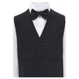 Black Classic Glitter Lapel Suit