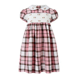Pink Check Smocked Dress & Bloomers