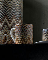 Mug Cup Zig Zag In Luxury Box Jarris 148 Diam. 3"