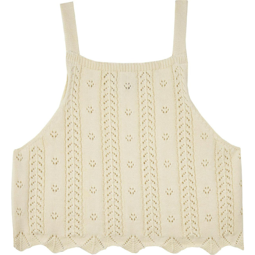 Mipounet SS26 Nilda, Top Ecru