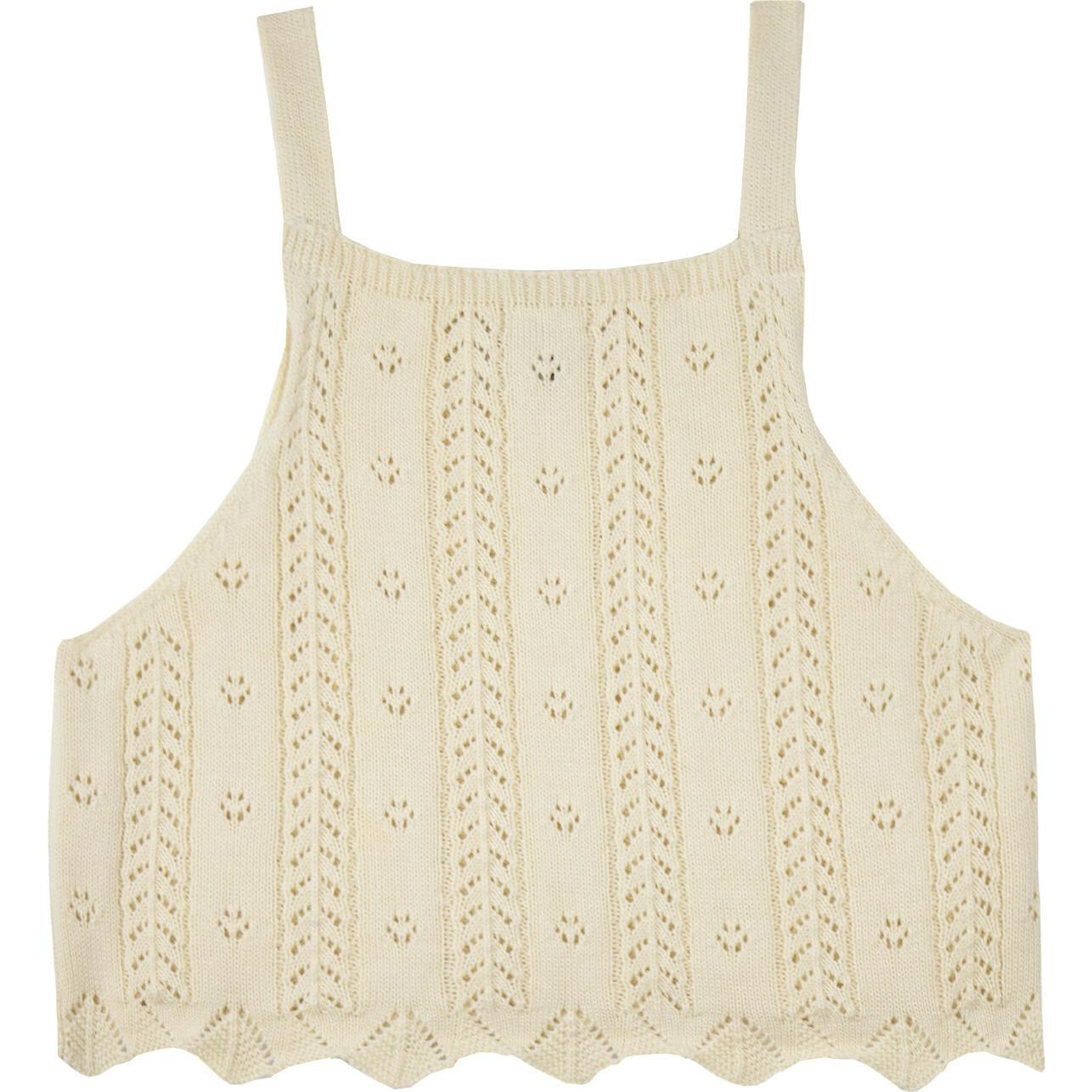Mipounet SS26 Nilda, Top Ecru