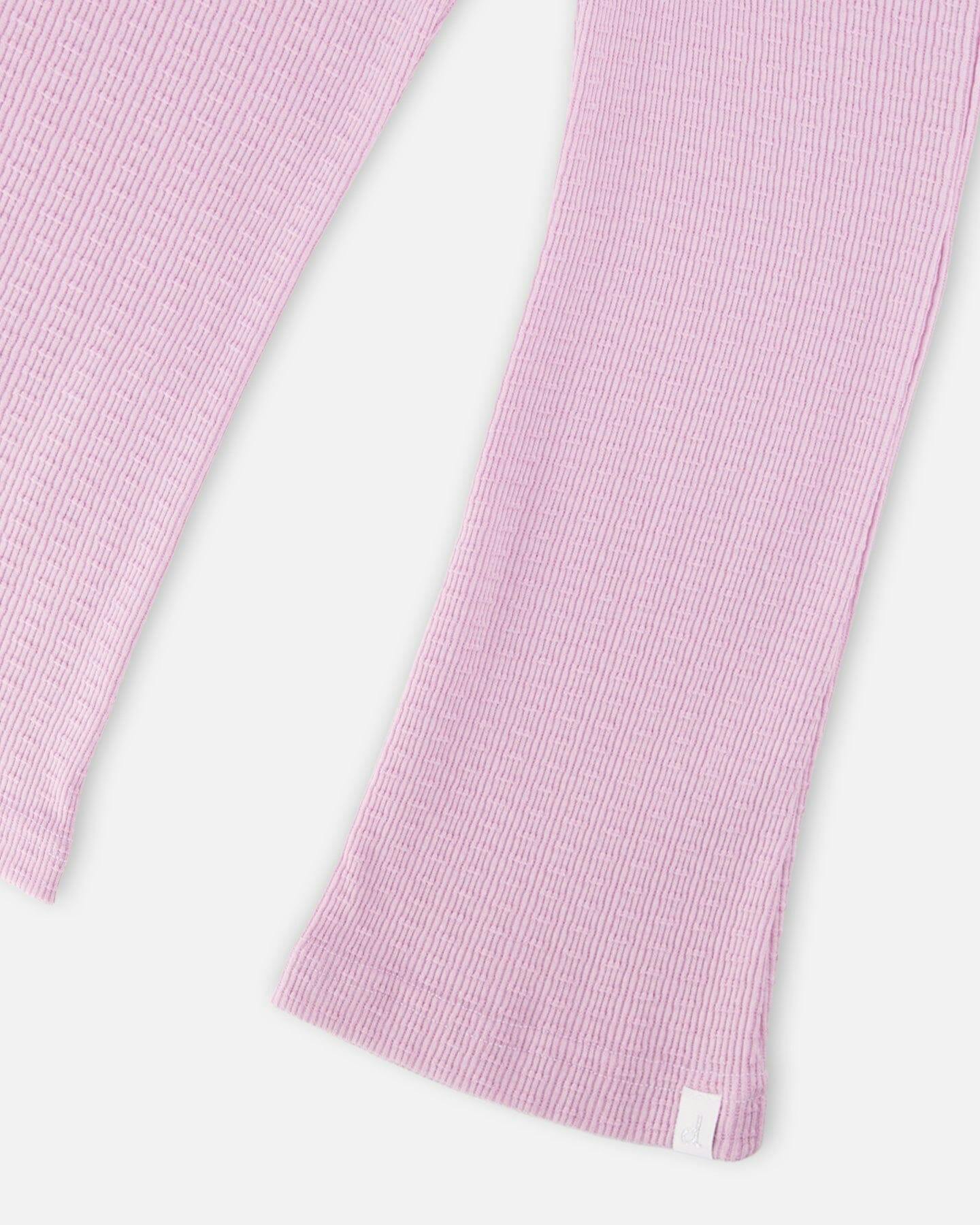 Crinkle Jersey Leggings Lilac