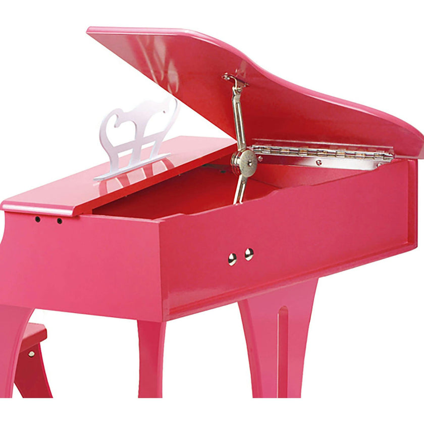 Happy 30 Key Grand Piano with Bench in Pink
