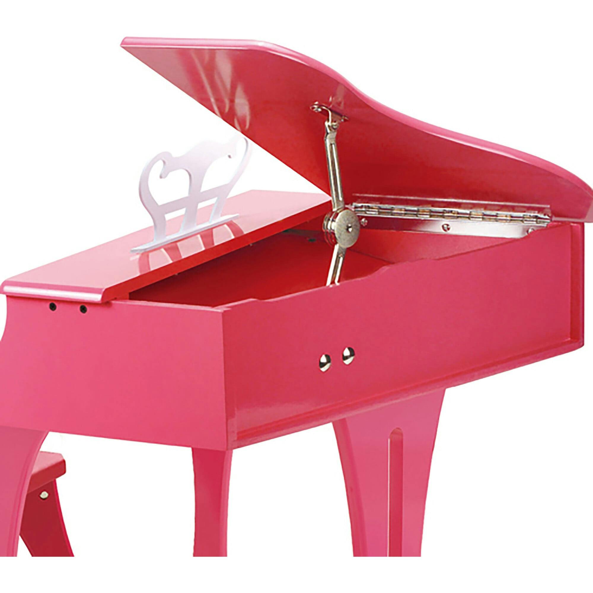 Happy 30 Key Grand Piano with Bench in Pink