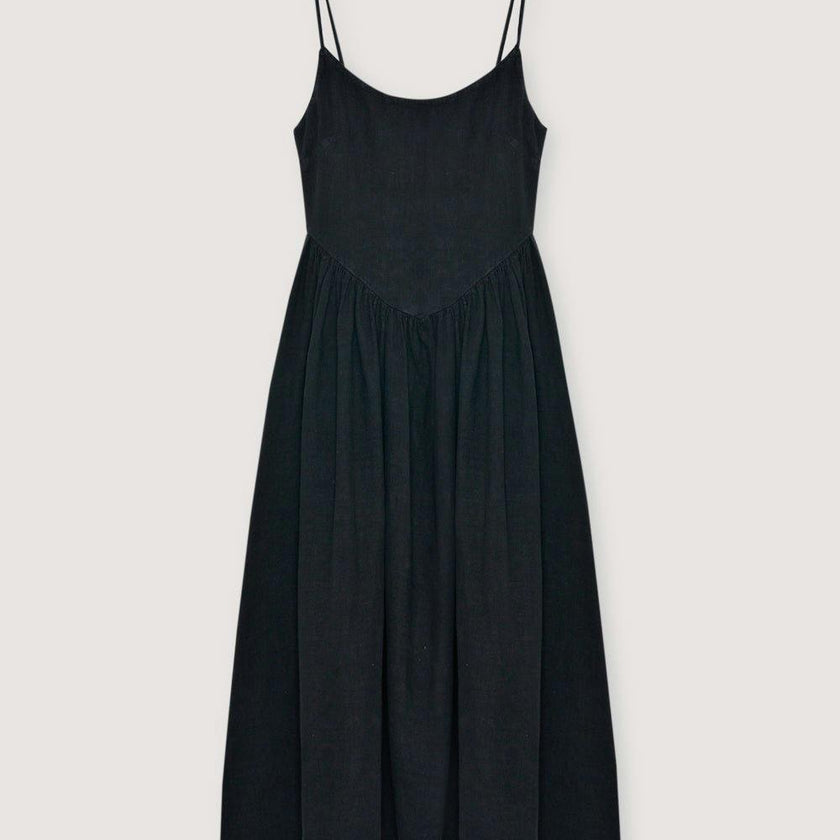 Lippia Woman Dress Midnight Black