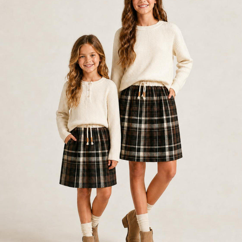 Winter Plaid Skirt