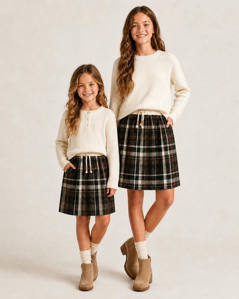 Winter Plaid Skirt