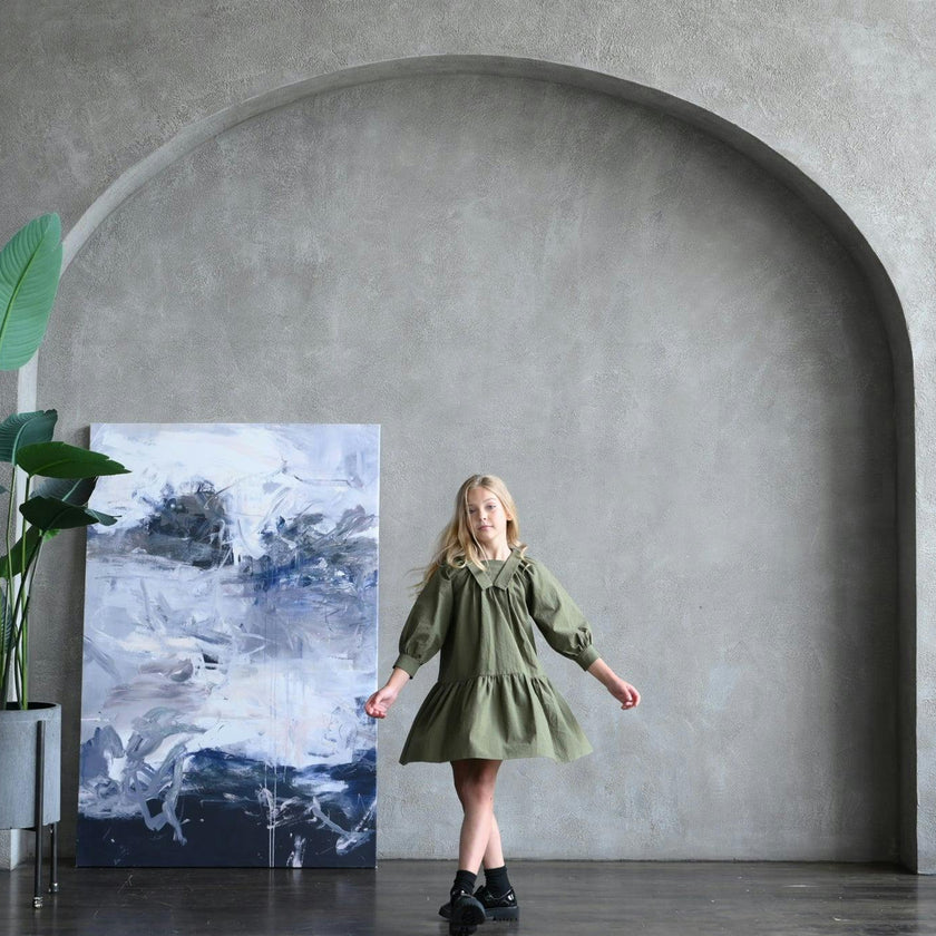 Isla dress (khaki)