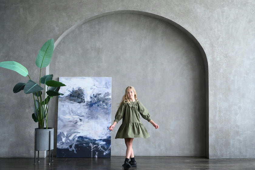Isla dress (khaki)