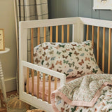 Cotton Muslin Pillowcase 2 Pack - Butterflies 2