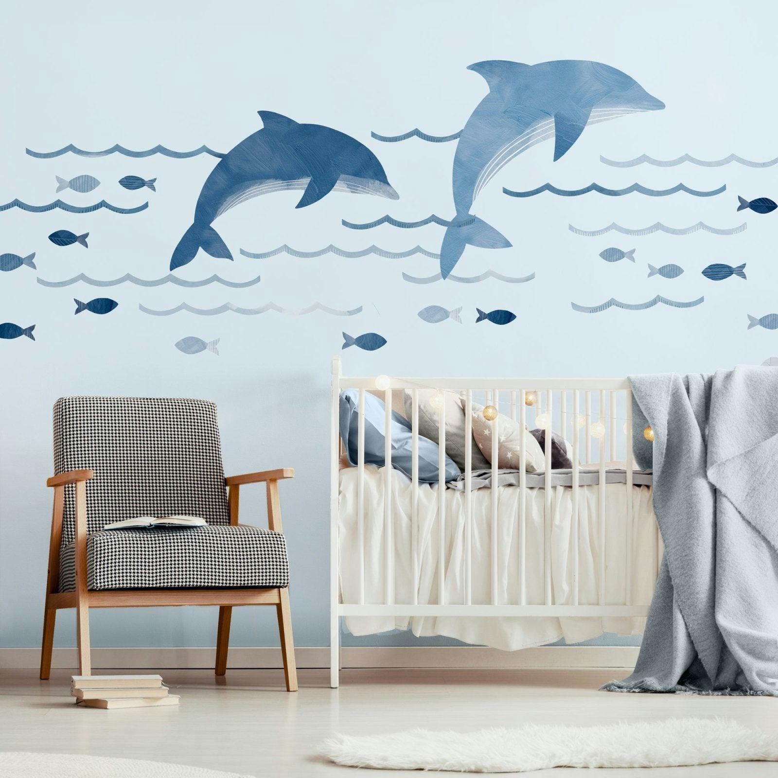 Dolphin Kit • Peel-and-Stick Wall Decals