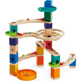 Quadrilla Wooden Cliffhanger Marble Run Building Set