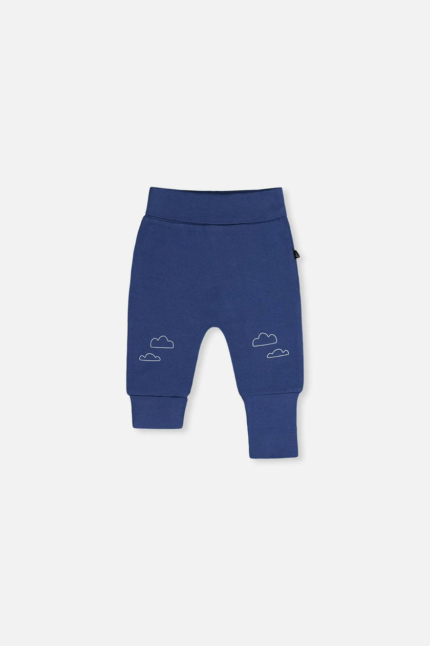 Organic Cotton Evolutive Pants Blue
