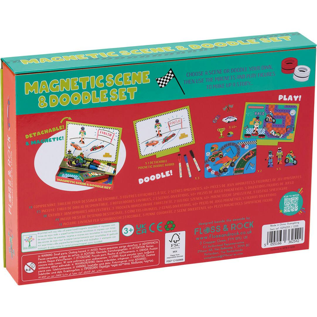 Cars Magnetic Scene & Doodle Set