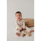 Baby Long Sleeve Bodysuit Footprints