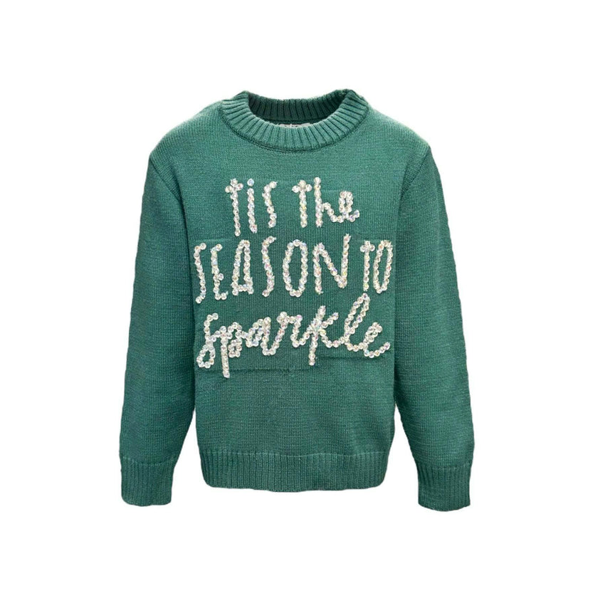 Tis The Season to Sparkle Crystal Sweater