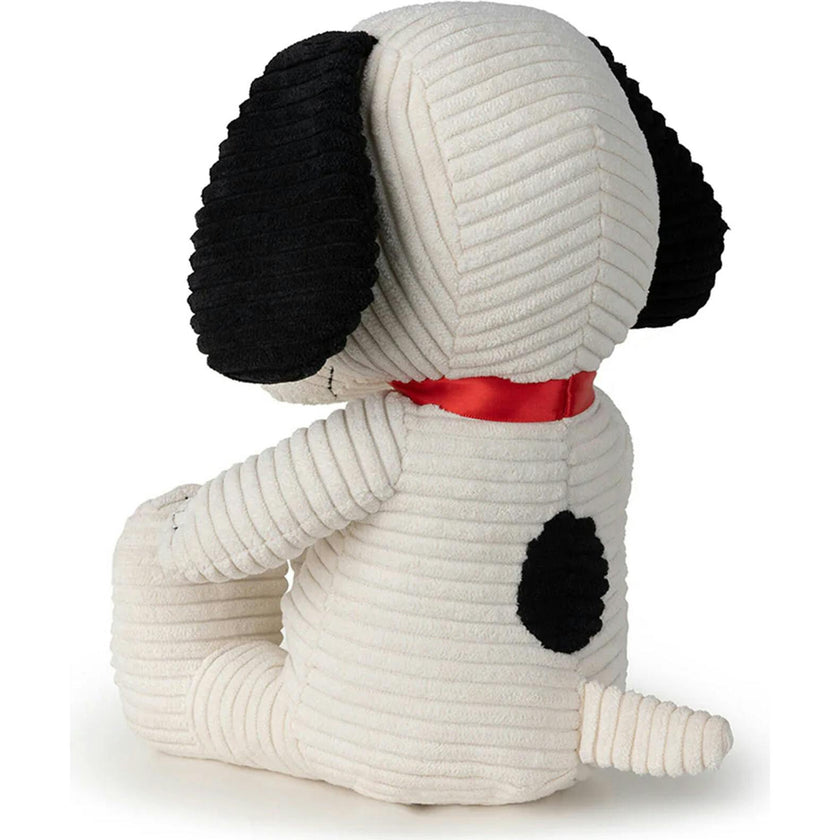 Plush Peanuts Snoopy Corduroy Cream In Giftbox 11"