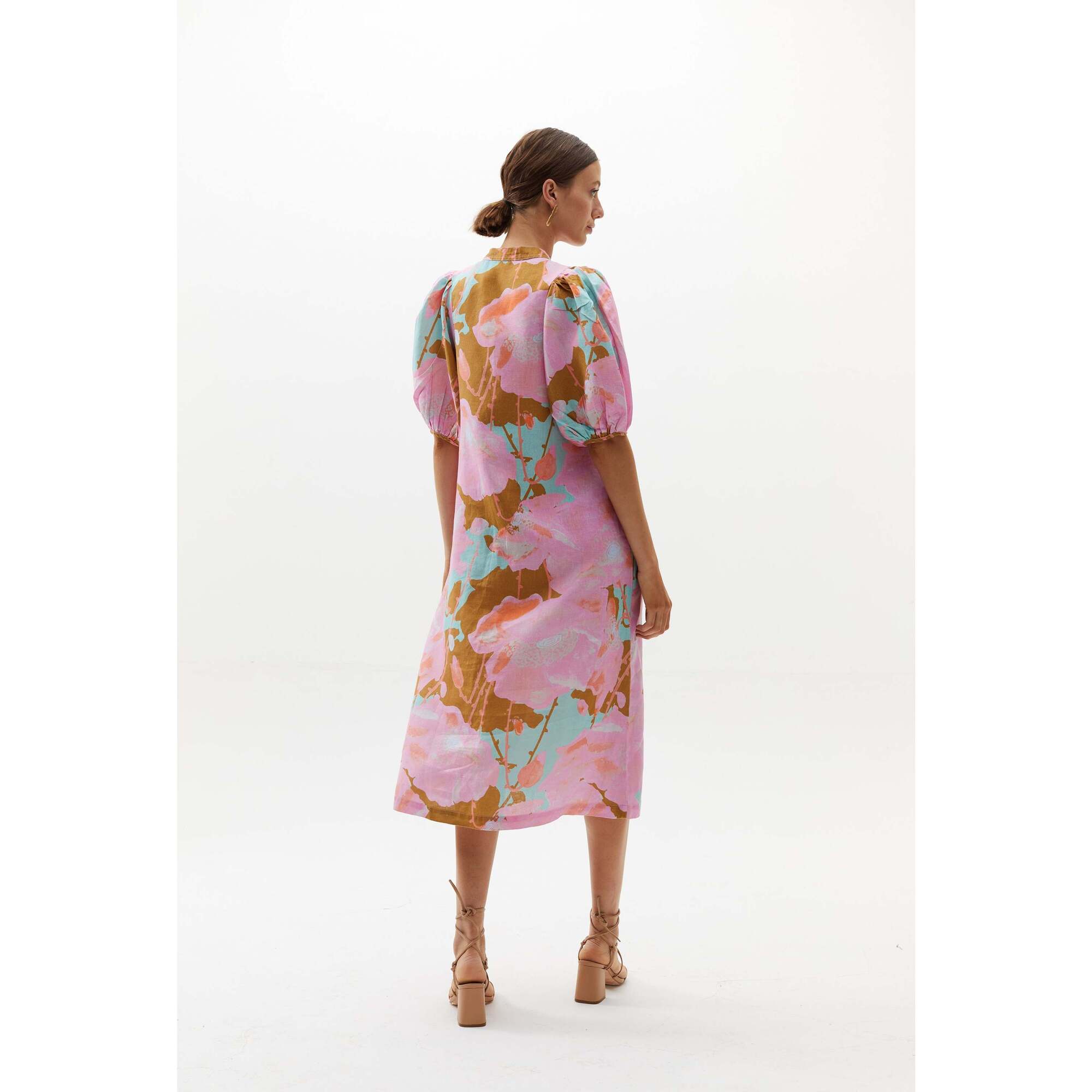 Bubble Linen Dress