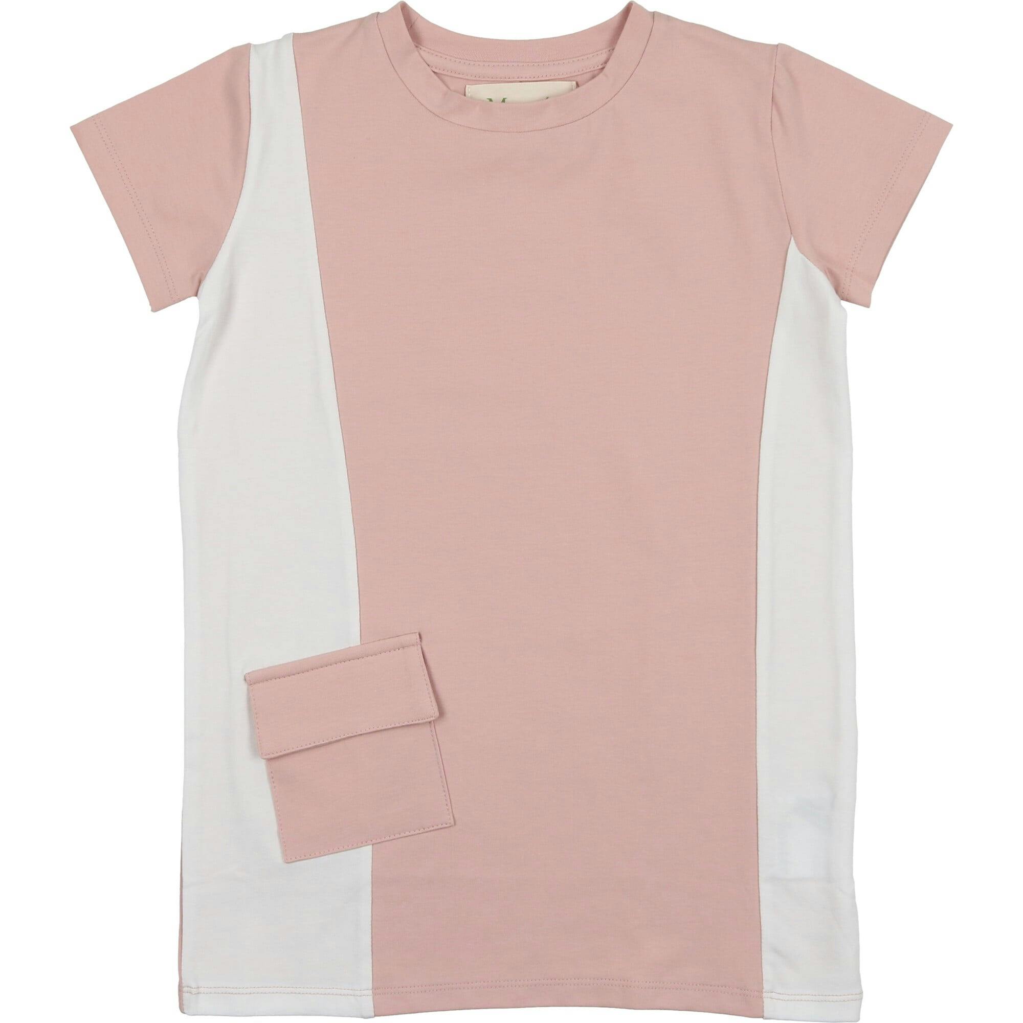 Colorblock Pocket Short Sleeves Tee