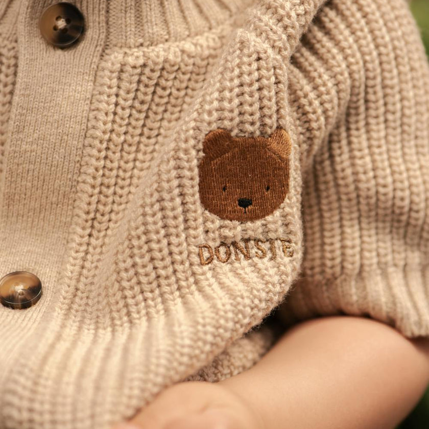 Dantje Jumpsuit | Bear | Milk Chocolate