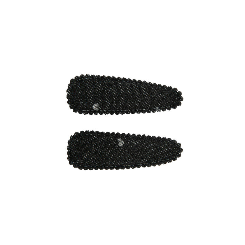 Midnight Denim Snap Clip Set
