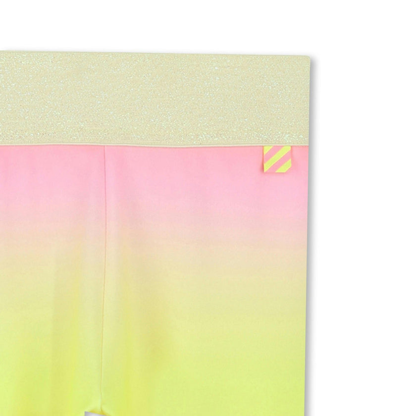 Multicolor Lemon Ombre Leggings