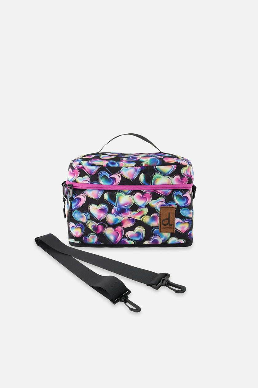 Little Girl Hearts Charming Functional Spacious Lunch Box