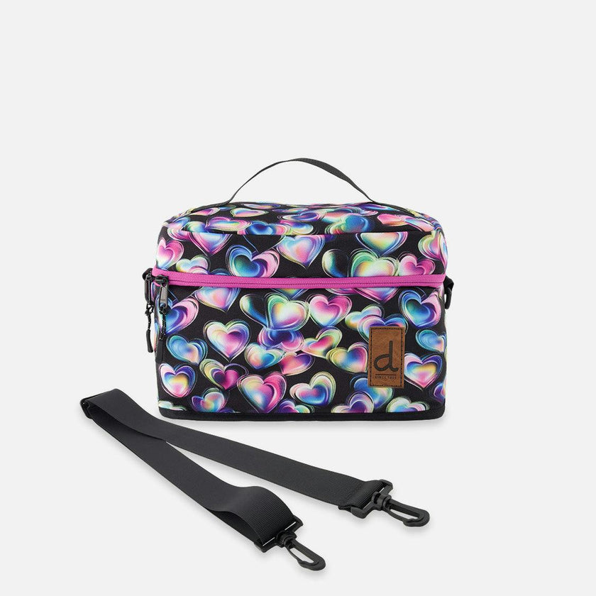Little Girl Hearts Charming Functional Spacious Lunch Box