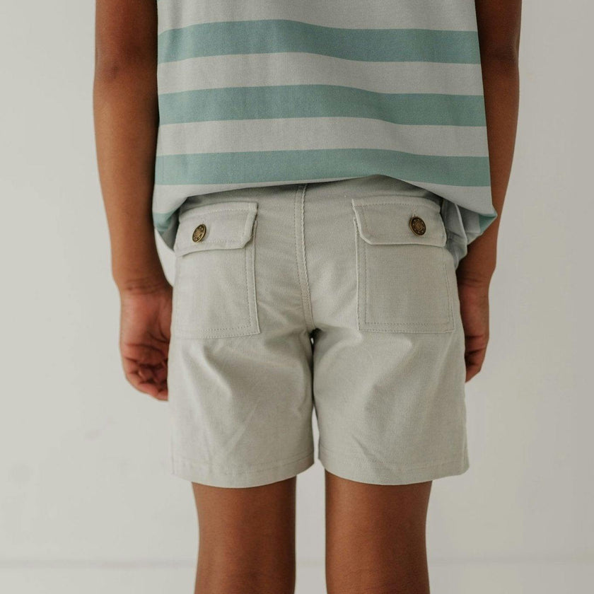 Corduroy Shorts Desert Sage