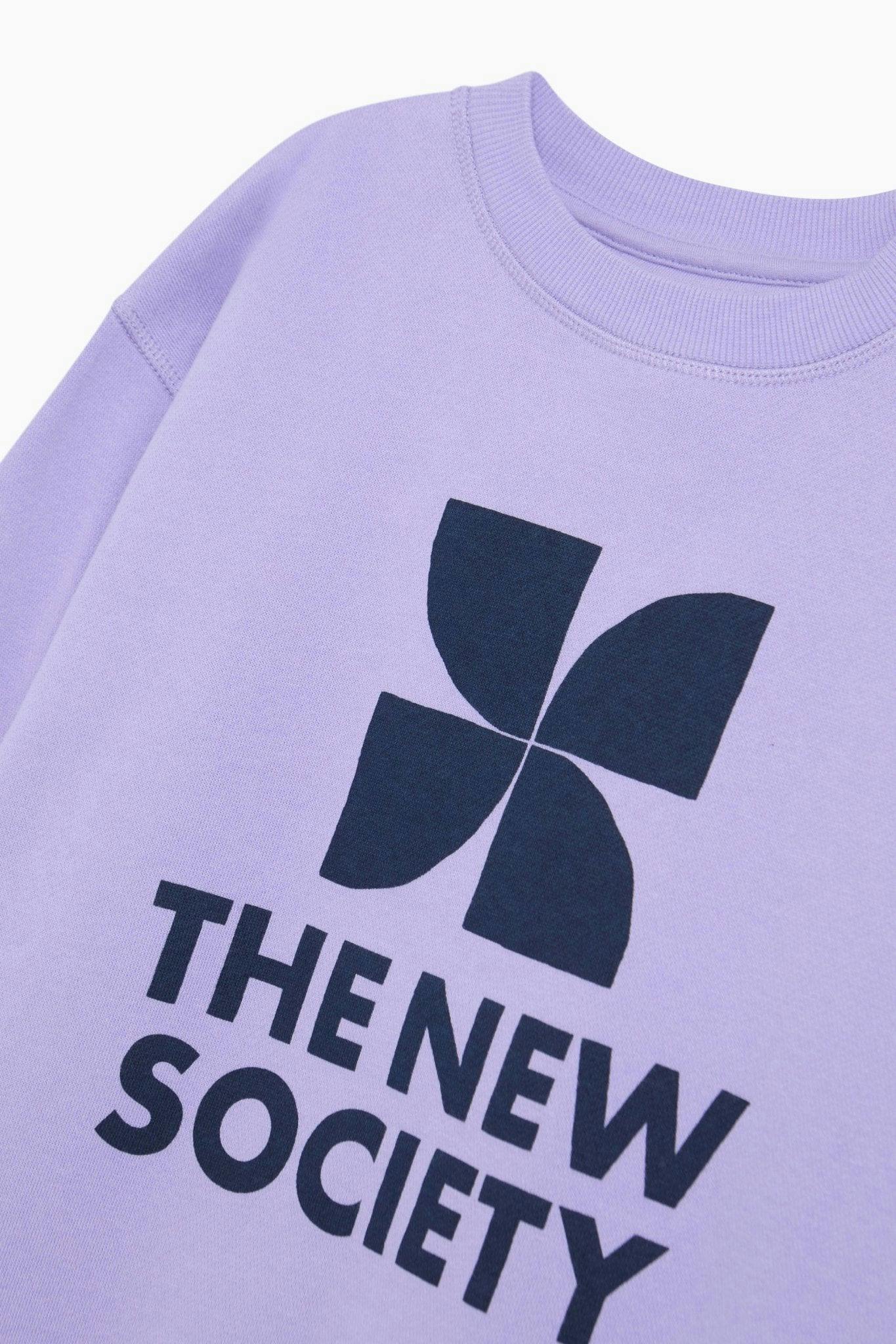 TNS Logo Sweatshirt Violet Tulip