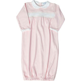 Gingham Smocked Gown