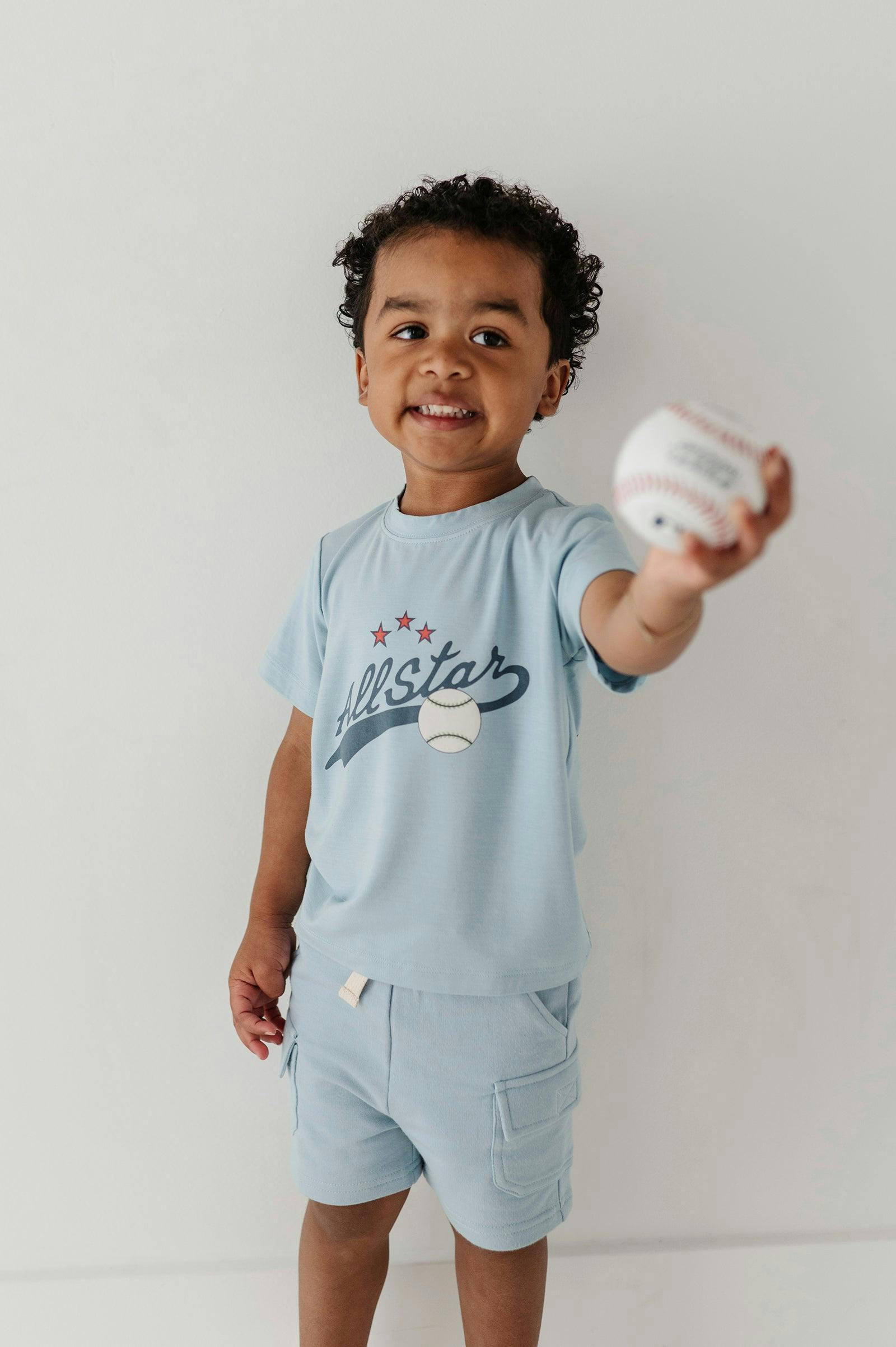 Boy's Short Sleeve Tee in All Star