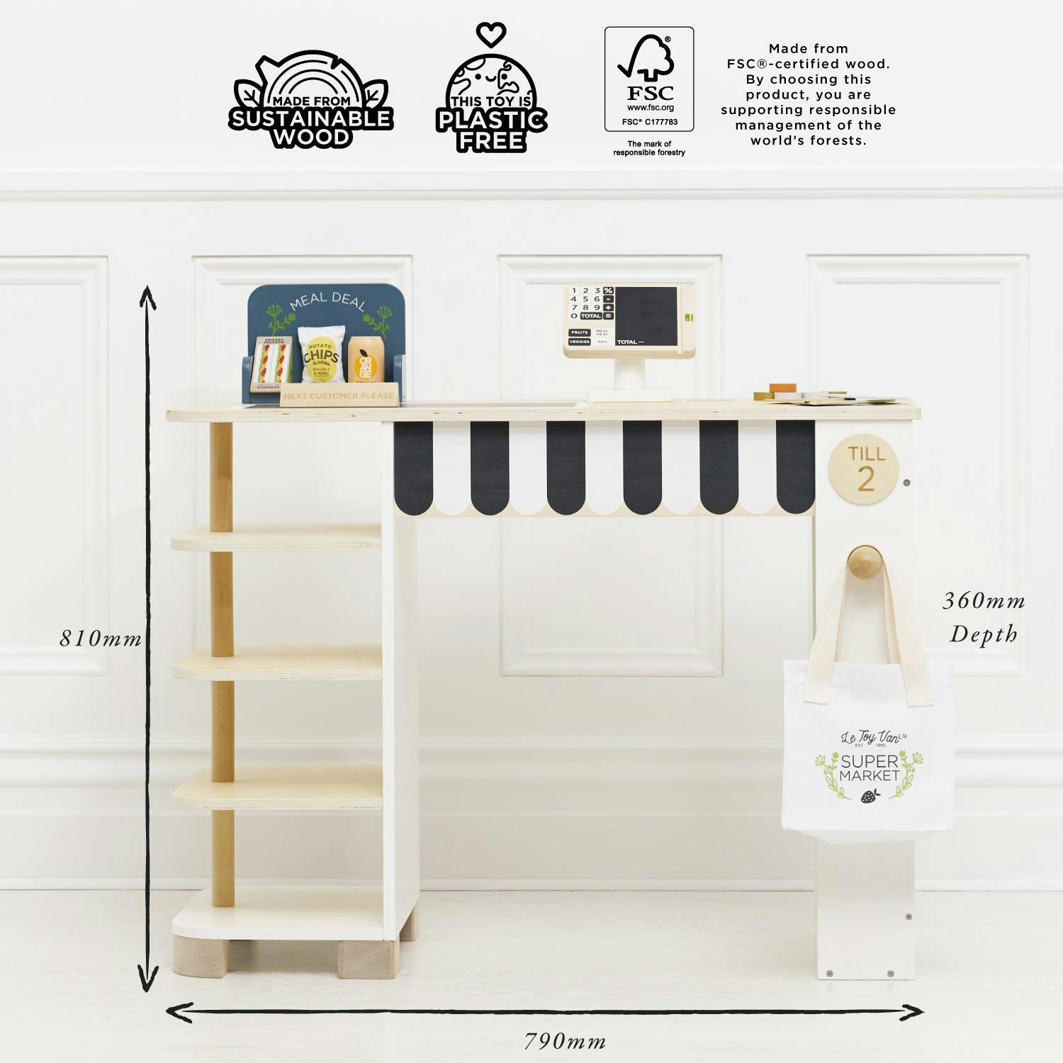 Supermarket Till Checkout & Accessories