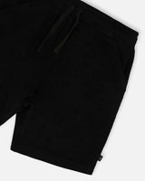 Hooded Terry T-Shirt With Shorts Set