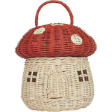 Rattan Mushroom Basket