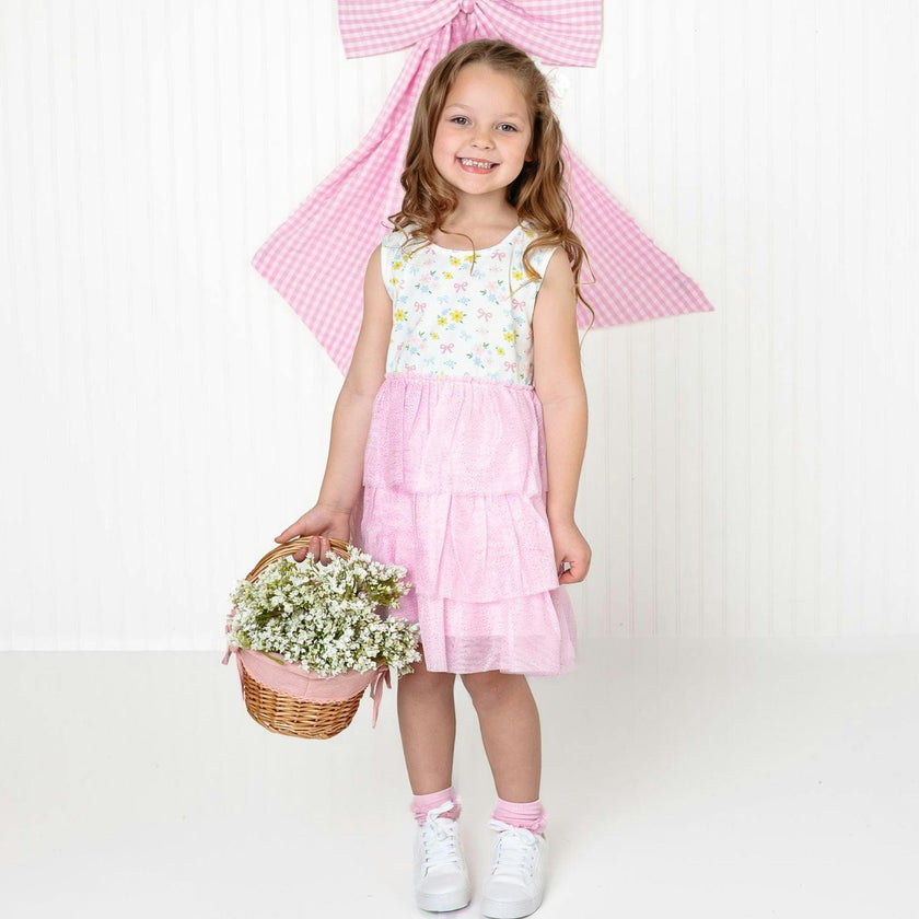 Sweet Floral Tank Tutu Dress