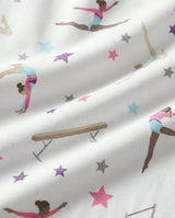 The Organic Short Sleeve Pajama Set [Gymnastics]