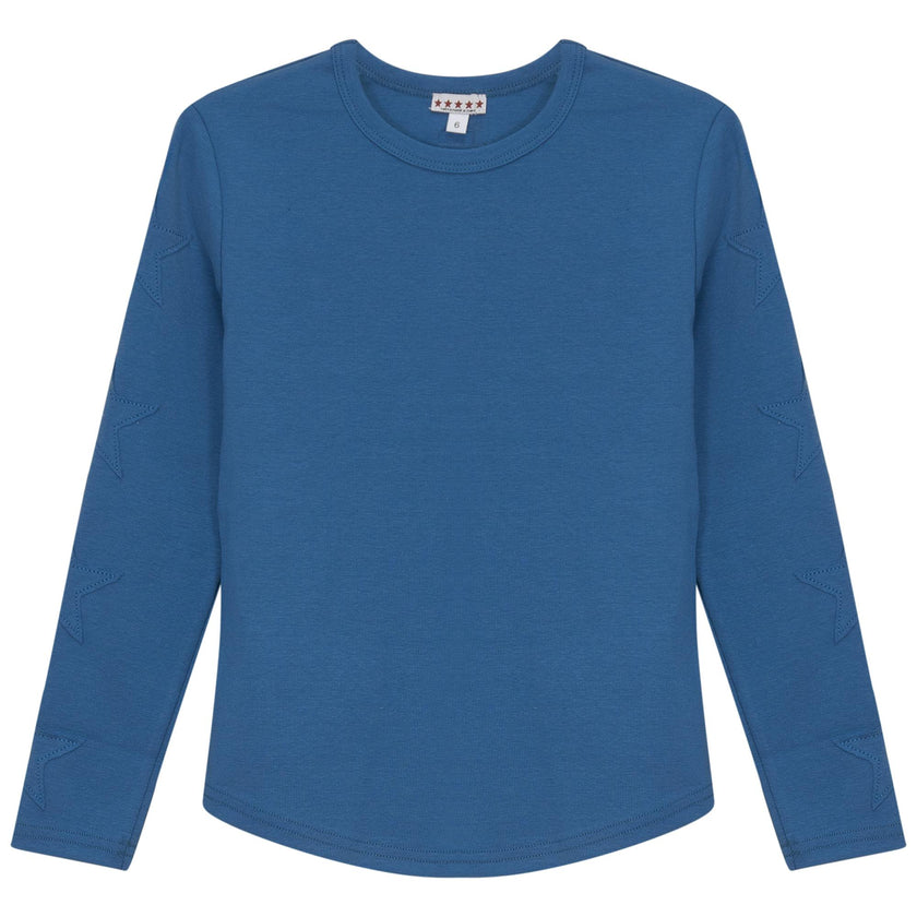 Stars Applique Rib Top