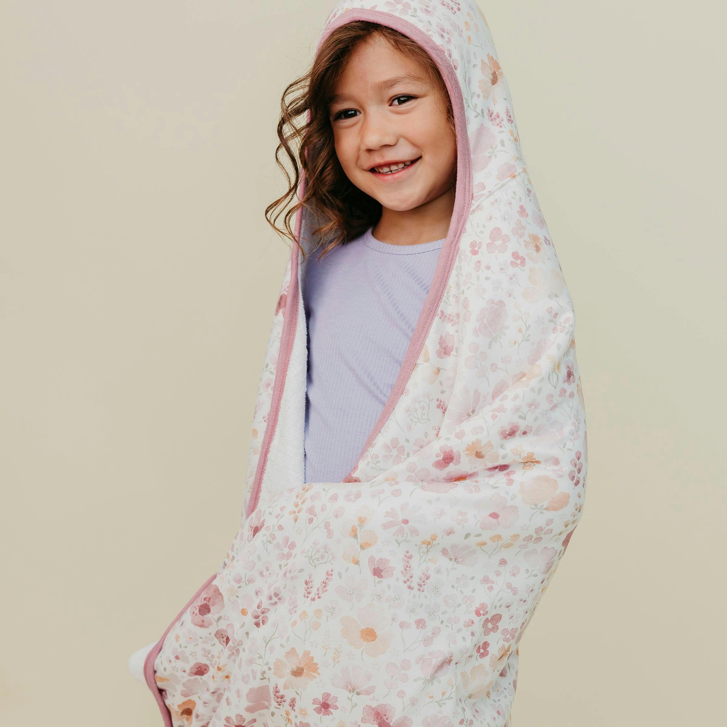 Premium Big Kid Hooded Towel - Diana