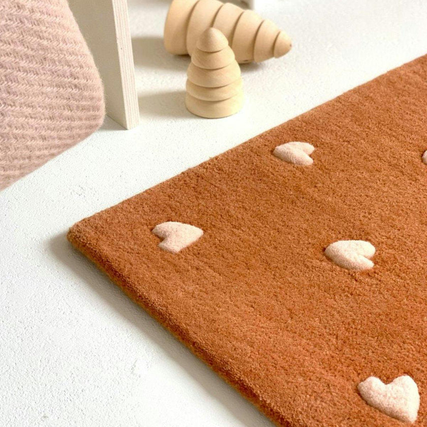 Round Hearts Rug