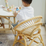Handcrafted - Maya Kids Chair (Natural) - Rattan Wicker