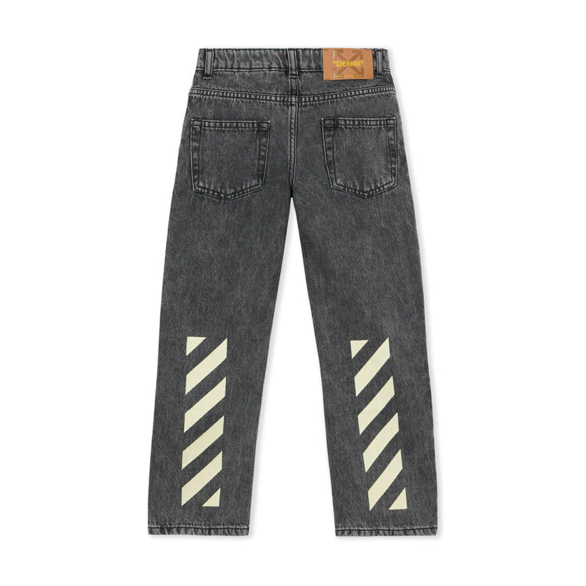 Grey Bookish Diagonal Jeans
