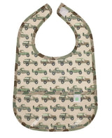 The Wipe It Bib in Jeeps